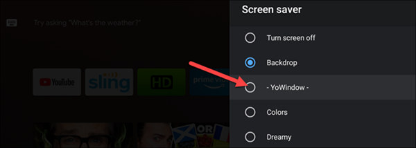 如何在Android TV上更改屏幕保护程序(7)