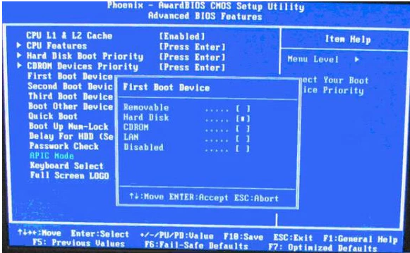 联想笔记本重装系统win10设置bios从U盘启动教程(3)