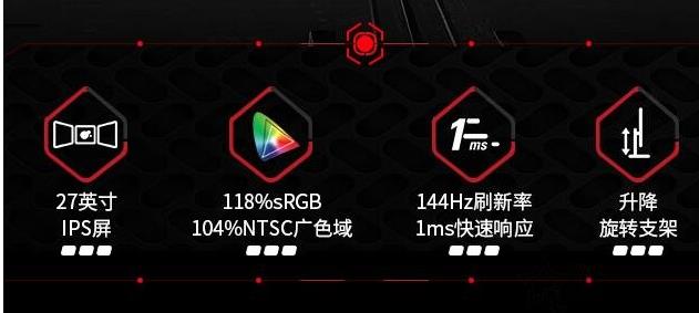 电竞显示器ips面板1ms响应时间(2)