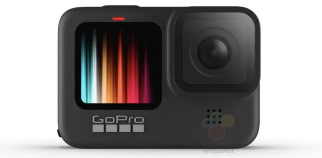 新的GoPro Hero 9 Black pic泄漏似乎确认了彩色屏幕(1)