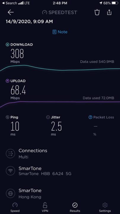 村屋唐楼救星：SmarTone 5G Wi-Fi 6 Router 测试！(7)