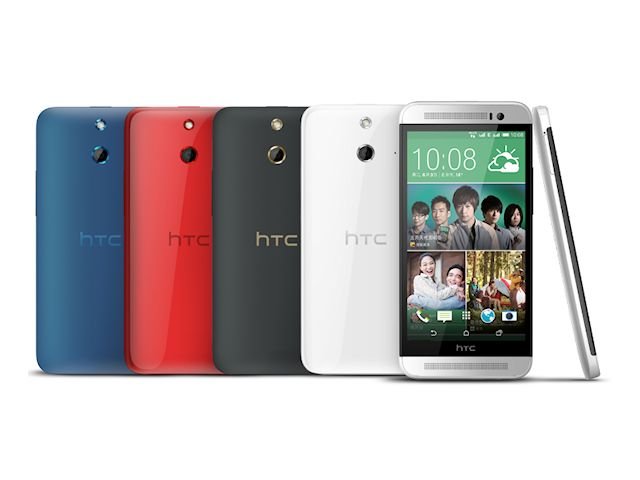 沿用M8外观改以塑胶机身 HTC One E8 中阶智能手机