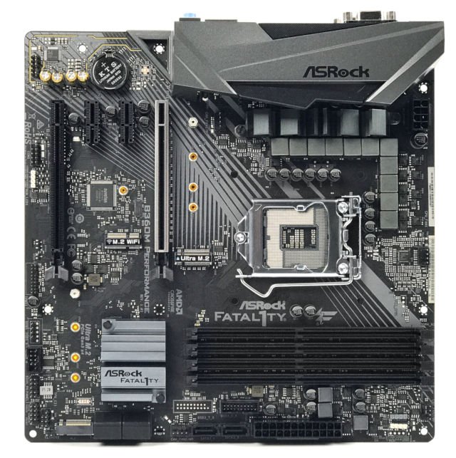 抵玩 MATX 电竞细板 ASROCK Fatal1ty B360M Performance