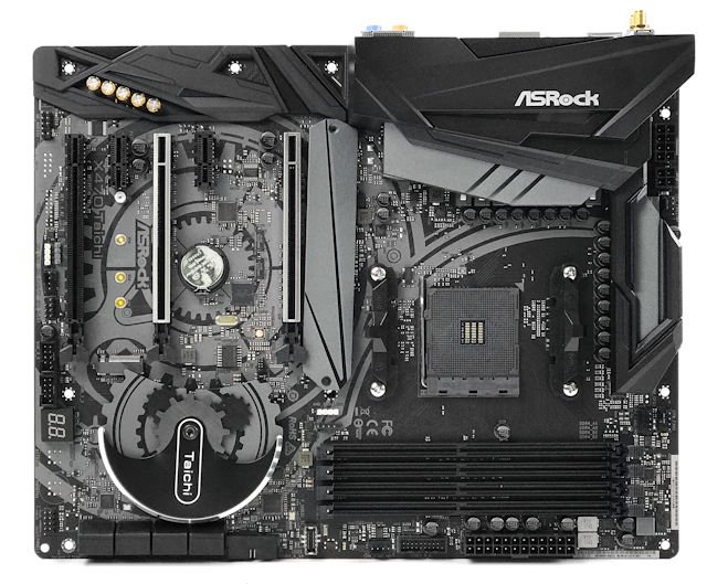 极豪华!! 16相数位供电 ASROCK X470 TAICHI 主机板