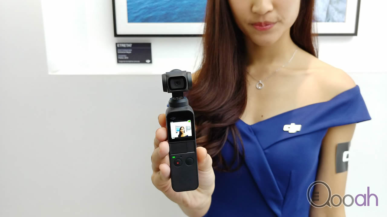 世界の最小三轴云台相机 DJI 香港发布 Osmo Pocket！(1)