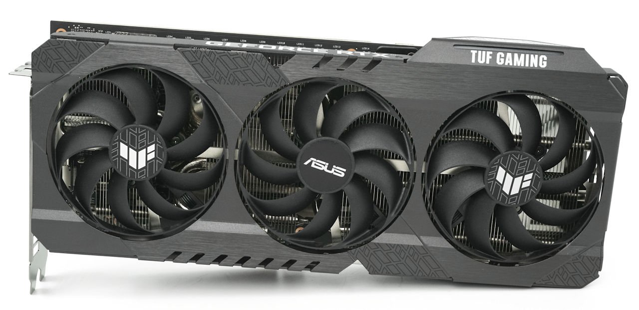 2.7 Slot、MaxContact 镜面散热 ASUS TUF RTX3060 Ti O8G GAMING 显示卡(1)