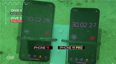 iPhone 11 终极防水测试　用无人潜水器潜下去能生还吗？