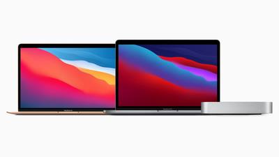 MacBook Pro / MacBook Air / Mac mini皆採用 Apple M1晶