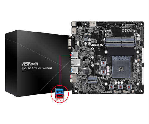 ASRock推出X300TM-ITX迷你主机板：支援AMD Ryzen 4000系列APU