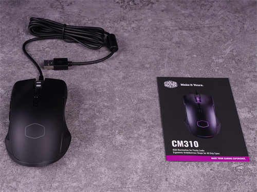 Cooler Master CM110 CM310电竞滑鼠开箱/千元内亲民价格、左右对称鼠身、环绕照明灯条(15)