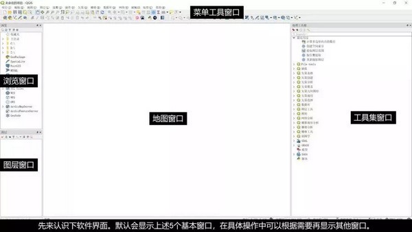 QGIS(桌面GIS软件)