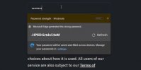 微软测试 Edge 浏览器中密码管理器新特性：显示密码强弱指示条，发现弱密码会提醒用户