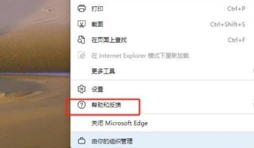 Edge浏览器怎么查看版本号？(1)